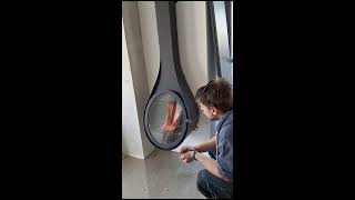 Дизайнерський камін Rocal Drop Mini