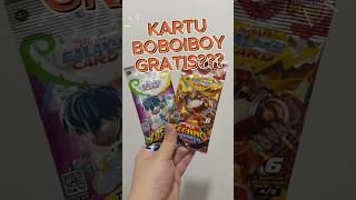 KARTU BOBOIBOY GRATIS? #boboiboygalaxy #boboiboy #monstagalaxycard #boboiboyhalilintar #chokichoki