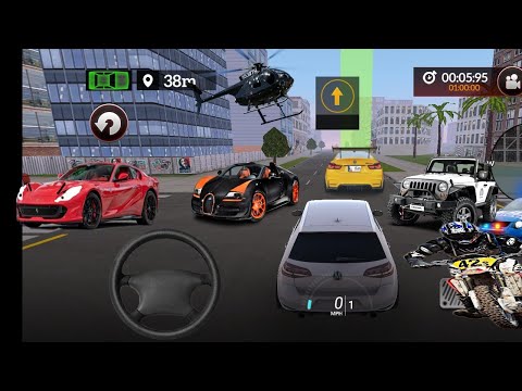 Drive For Speed: Simulator 2022 Car Driving  Unlocked: Sport Car Yellow, Red Car  Android GamePlay#4