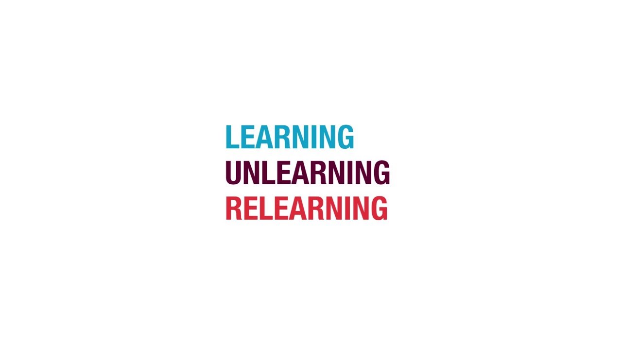 Learning, Unlearning, Relearning
