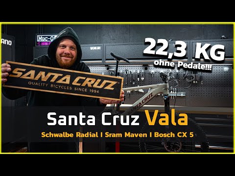 Santa Cruz VALA S-KIT 2025 I  Flightcheck I Bosch CX I SRAM Maven I Schwalbe Radial I SRAM GX