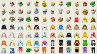 Super Mario Maker 2 - All Mii Outfits