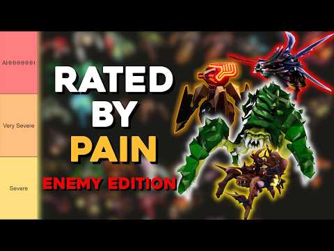 Enemies ranked by PAIN | A DRG Tierlist