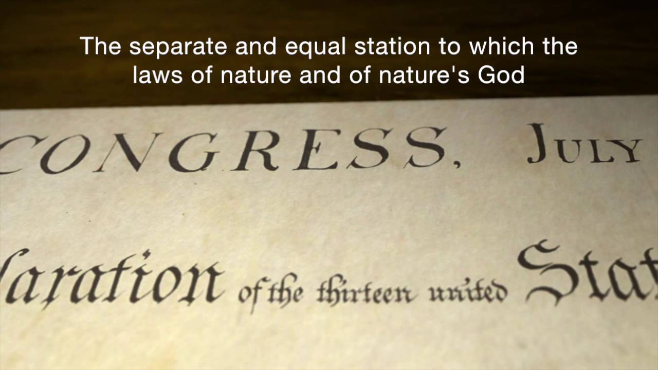 The Declaration of Independence Song — click to watch