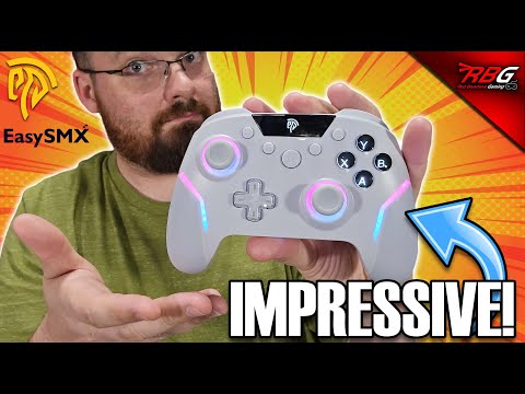 EasySMX X20 Review - This Pro Controller is IMPRESSIVE! Hall-Effect, 1000Hz, Mecha Tactile, & More!