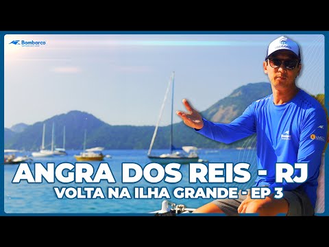 Navegando até a Ilha da Gipóia, mergulho em naufrágio e churrasco na Praia de Aripeba - GC Angra ep 3