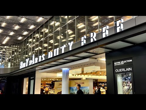 🇫🇷 Paris ✈️ Charles De Gaulle Airport 🛍️  Duty Free Shopping  📱🍷🥃🎁