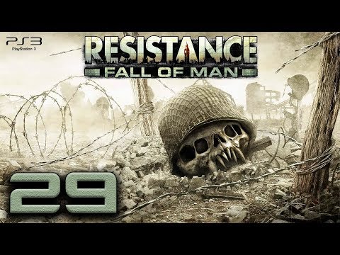 Resistance: Fall of Man (PS3) - 720p60 HD Playthrough Mission 29 - Angel's Lair