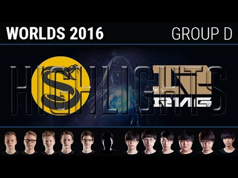 Splyce vs Royal Never Give Up Highlights, S6 World Championship 2016 W2D7 Group D, SPY vs RNG