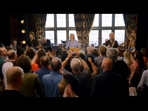 Paul McCartney James Corden in Liverpool. Carpol and Music