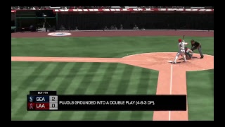 MLB実況中継中
