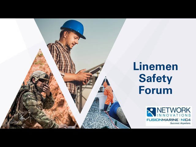 Mission Critical Communications for Lineman Safety and Security at Electricity Forum