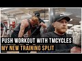 My New Training Split | Training With Tmcycles