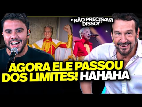 PÂNICO REAGE AO VÍDEO BIZARRO DE CAETANO VELOSO VESTIDO DE SUPER-HERÓI