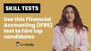 Hire the best with a Financial Accounting (IFRS) skills test