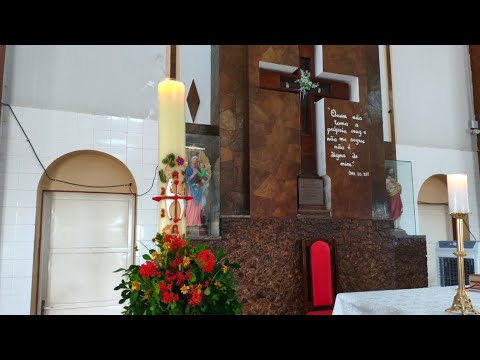 Santa Missa Quarta feira da Oitava da Páscoa, Pe. Oveslando Lima.