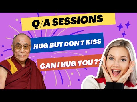 Can I hug you?? | Messege to young generation | Dalai Lama short video | Q/A clip