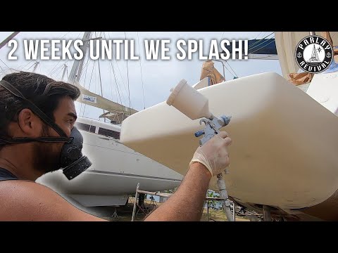 SPRAYING OUR SUGAR SCOOP EXTENSIONS WITH GELCOAT! - Episode 138