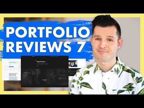 Design Portfolio Review Critique | Part 7 ️