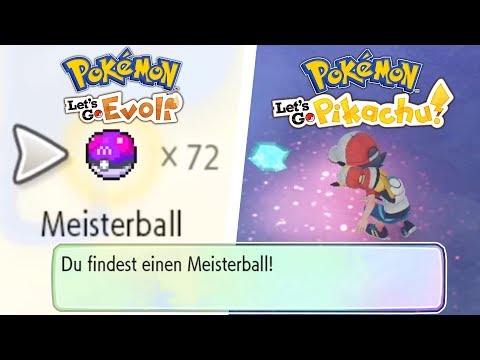 So bekommt ihr UNENDLICH MEISTERBÄLLE in Pokémon Let's Go Pikachu & Evoli