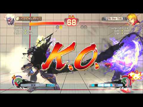 Street Fighter Ranked and Omega mode/ No Commentary