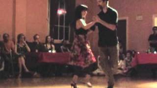 Alex Krebs & Luciana Valle - Me Voy a Baraja (Edgardo Donato) at Northstar Milonga, Portland 2010