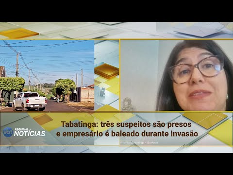 Tabatinga: Três suspeitos são presos e empresário é baleado durante invasão (26/11/2025)