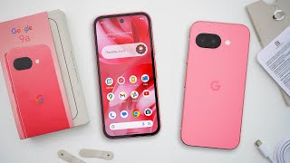 Google Pixel 9a Unboxing, Hands-On &amp; First Impressions! (Peony Pink)