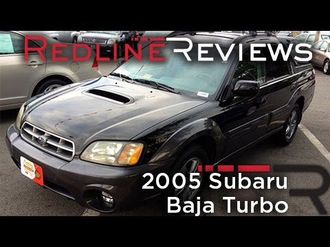 2005 Subaru Baja Turbo Walkaround, Start Up, Review, Test Drive