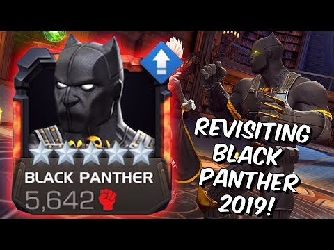 5 Star Black Panther Rank Up, Abilities & Gameplay 2019 - Marvel Contest of Champions