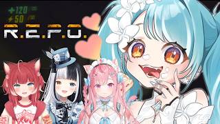 【R.E.P.O.】珍しいメンバーで w/神楽めあ.かるび.結城さくなちゃん【ぶいすぽ/白波らむね】