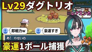 Lv29ダグトリオ豪運1ボール捕獲で即戦力エース確保する輪堂千速【輪堂千速/FLOW GLOW】