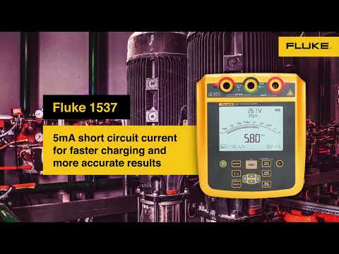 Fluke 1535/1537 2500V Insulation Resistance Meter (Digital High-Voltage Megohmmeter) | Features