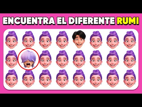 Encuentra El Raro - Las Guerreras K-Pop Edición 😍🎤💜 Rumi, Jinu, Zoey, Baby Saja, Huntrix, Saja Boys