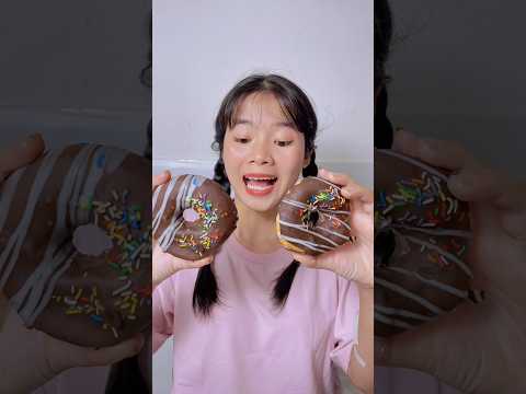 Chia bánh Donut kiểu này nè 🍩 #shorts #anvat