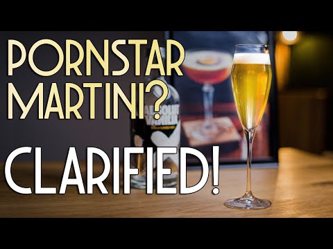 Clarified Pornstar Martini – Kevin Kos