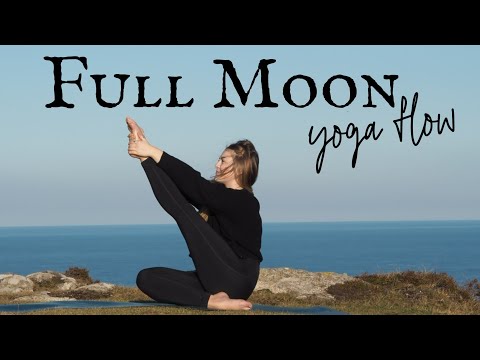 30 minute |  FULL MOON YOGA FLOW | invigorating & energising