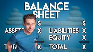 The BALANCE SHEET for BEGINNERS (Full Example)