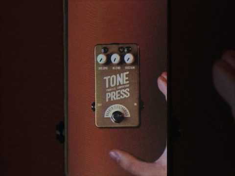 Barber Electronics Tone Press V6 Compressor Guitar Effects Pedal - CHUCKSCLUSIVE GOLD image 5