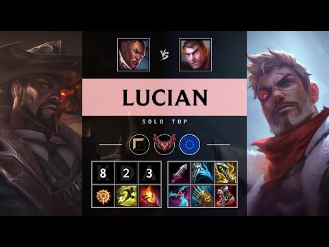 Lucian Top vs Jayce - EUW Grandmaster Patch 25.10