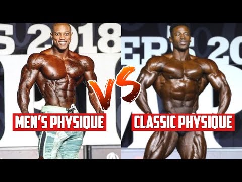 Is Mens Physique Too Big/Muscular vs Classic Physique