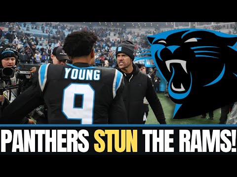 PANTHERS STUN RAMS! Bryce Young Balls Out | Panthers vs Rams Week 13 Reaction