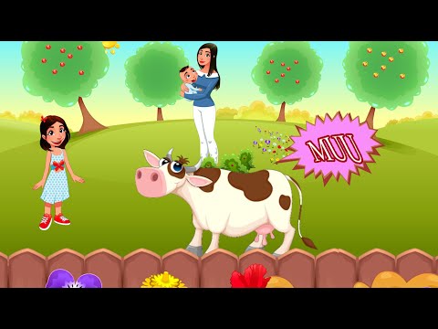 Glasul animalelor - Video animat pentru copii mici