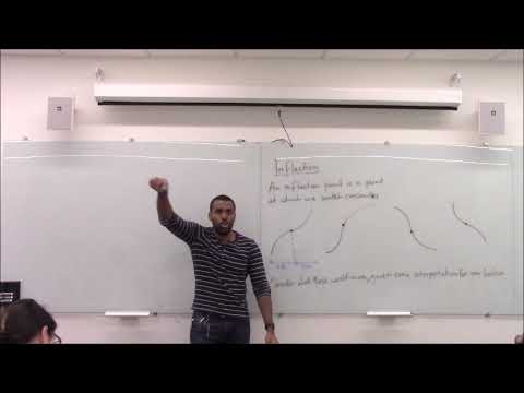Math 1203-R03 Lecture 10 - Inflections; 1st Derivative Test; Concavity Test; Existence of Derivative