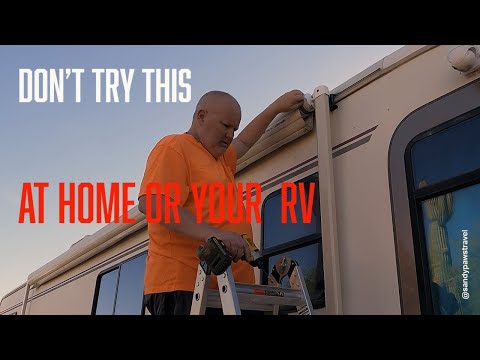Carefree of Colorado Fiesta Awning Spring Replacement on our RV.