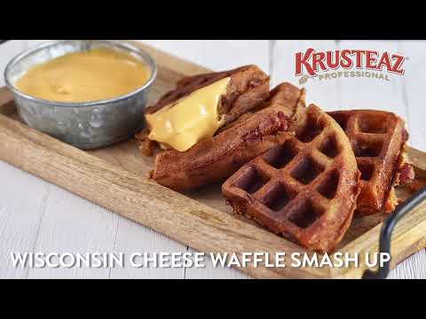 Wisconsin Cheese Waffle Smash Up