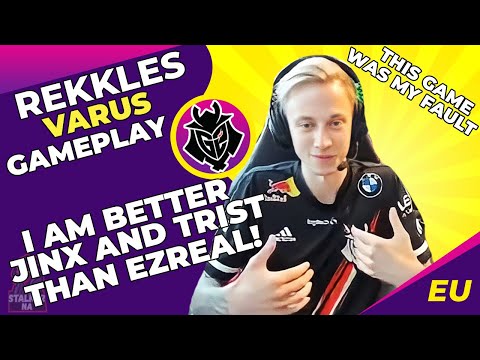 G2 Rekkles Talks - I Am Better Jinx And Tristana Than Ezreal! | If Lane Is Free I Pick Scaling Champ