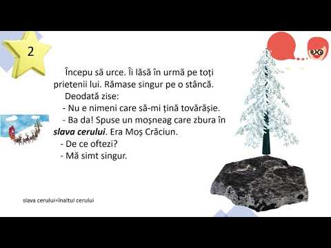Povestirea orală a unui fragment scris