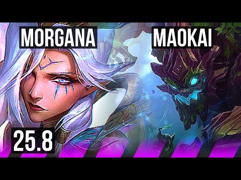 MORGANA & Xayah vs MAOKAI & Varus (SUP) | EUW Diamond | 25.8