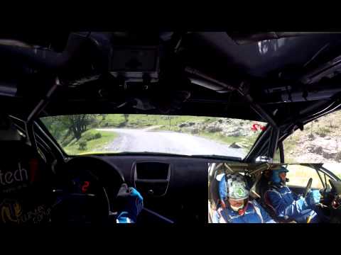INCAR // 2015 Ege Rallisi / Burak Çukurova - Ünal Tezel / Peugeot 207 S2000 / ÖE 11 Efemçukuru 2